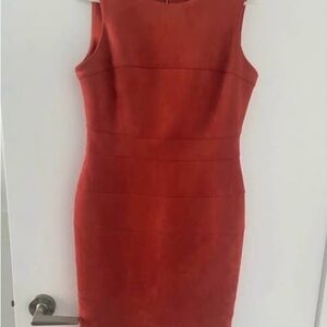 Tommy Hilfiger faux suede dress